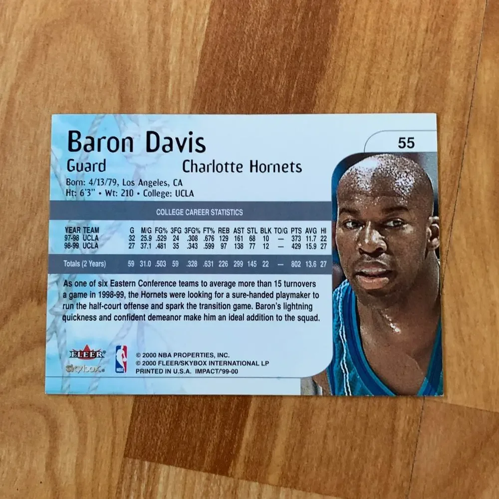 NBA‎ Baron Davis Card